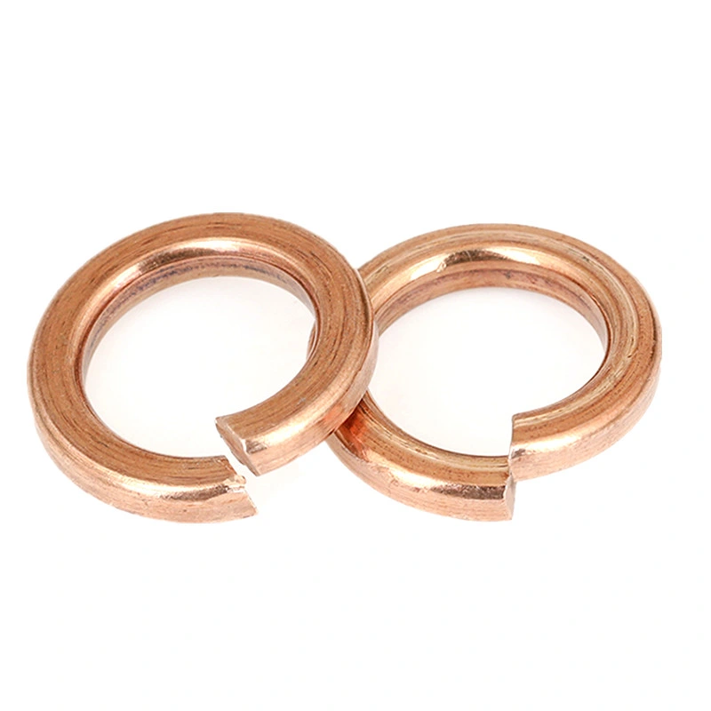 DIN127 Brass Spring Washer Bronze Copper Brass Split Spring Lock Washer M6-M16